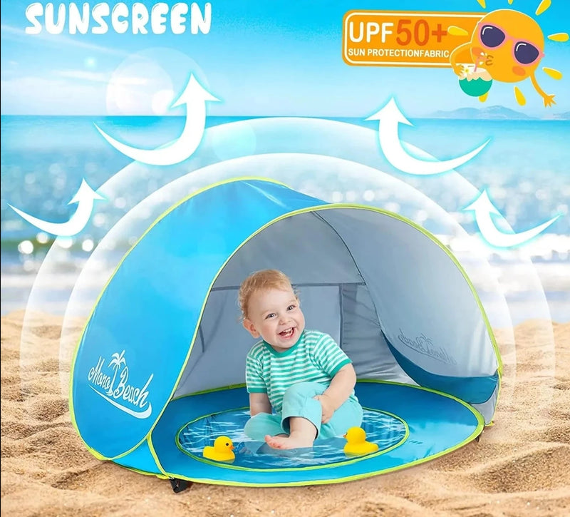 Barraca Piscina para Bebês - Proteção UV