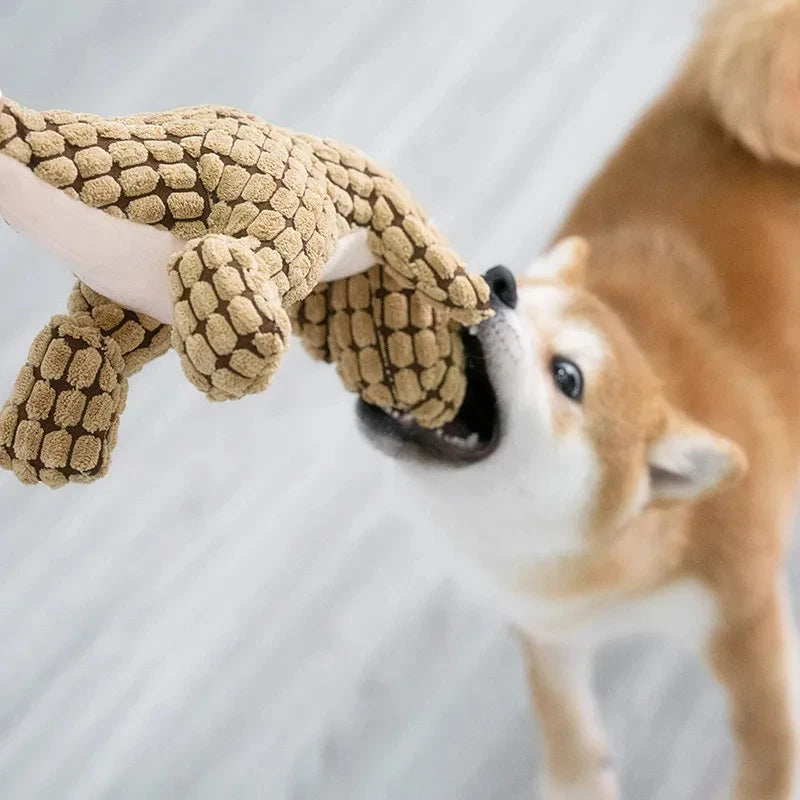 Mastigador Resistente de Pelúcia para Cães