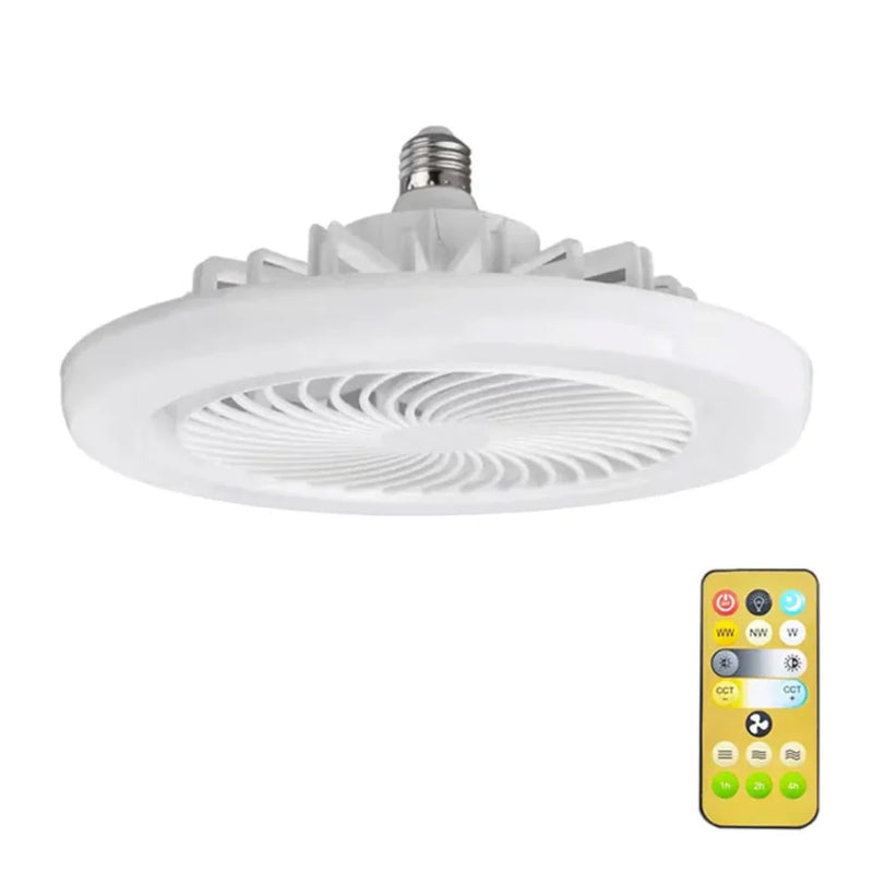 Lâmpada com Ventilador | Luminária LED com Controle